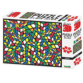 3D Rubik’s Geeked 500pc