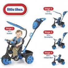 Load image into Gallery viewer, Little Tikes 4-in-1 Deluxe Trike - Blue
