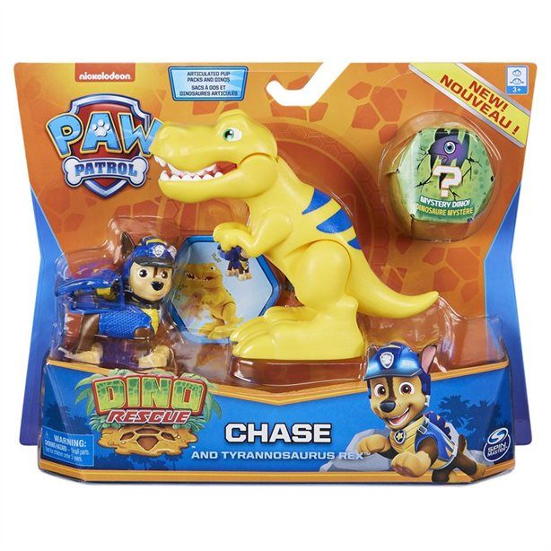 Paw Patrol Dino Rescue - Chase and Tyrannosaurus Rex