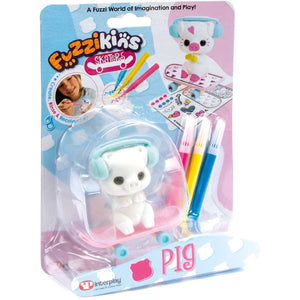 Fuzzikins Skaters - Pig