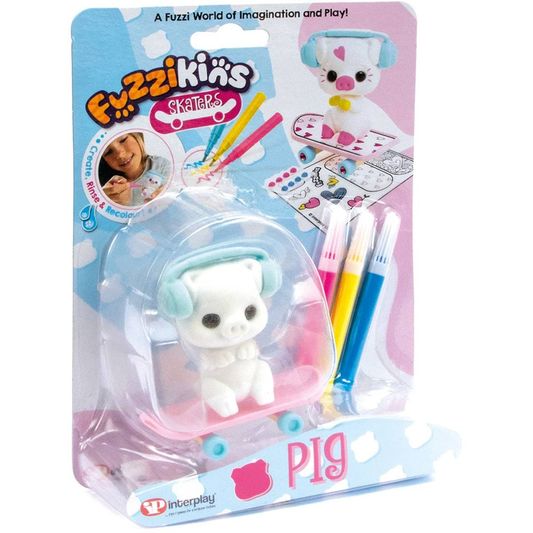 Fuzzikins Skaters - Pig