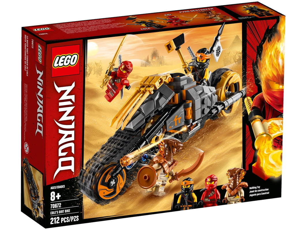 LEGO Ninjago 70672 Coles Dirt Bike