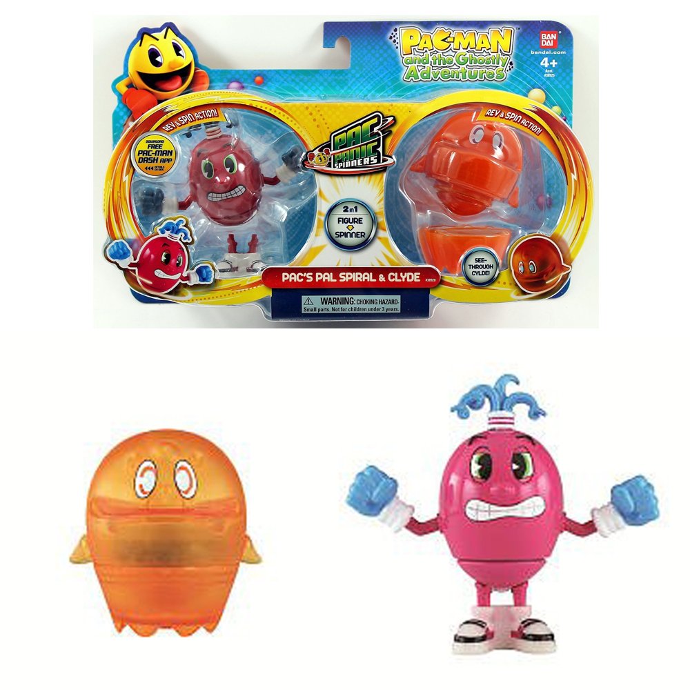 PAC-Man 2 Pack - Pac’s Pal Spiral & Clyde
