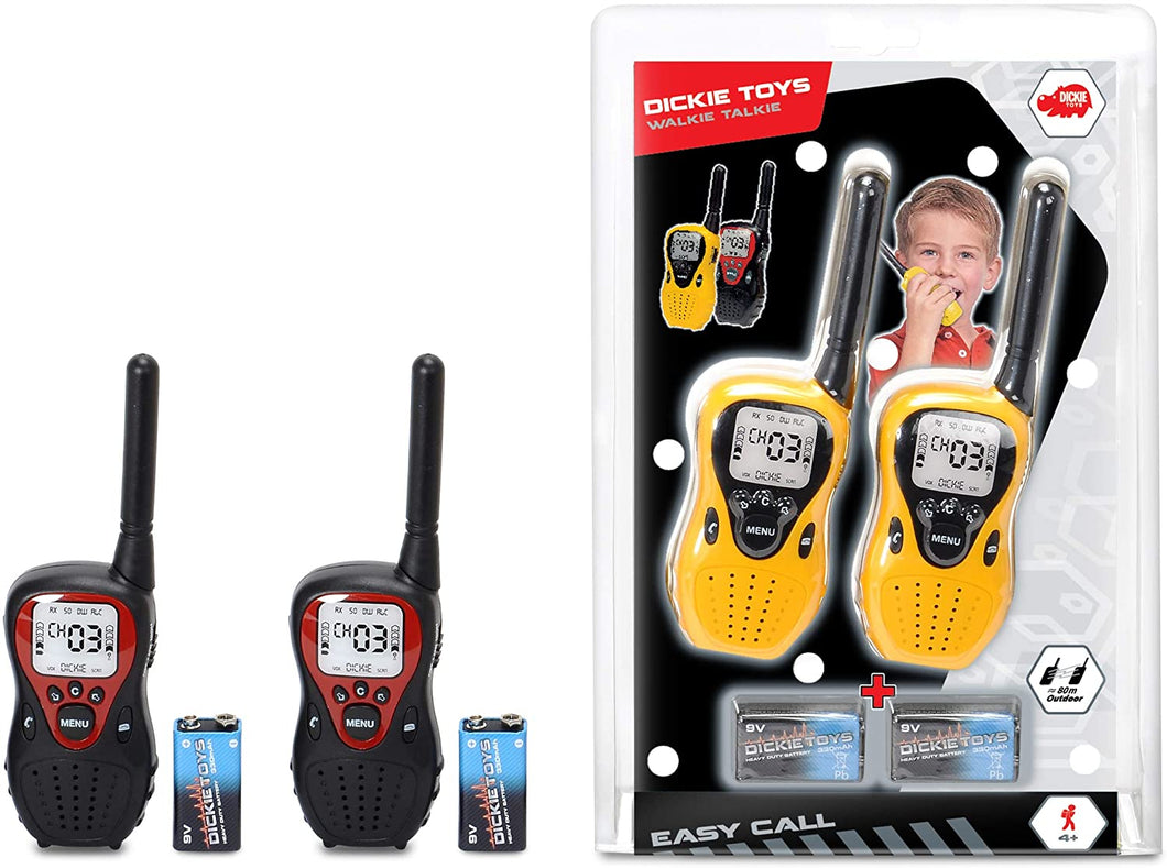 Dickie Toys Easy Talk Walkie Talkie (colour may vary)