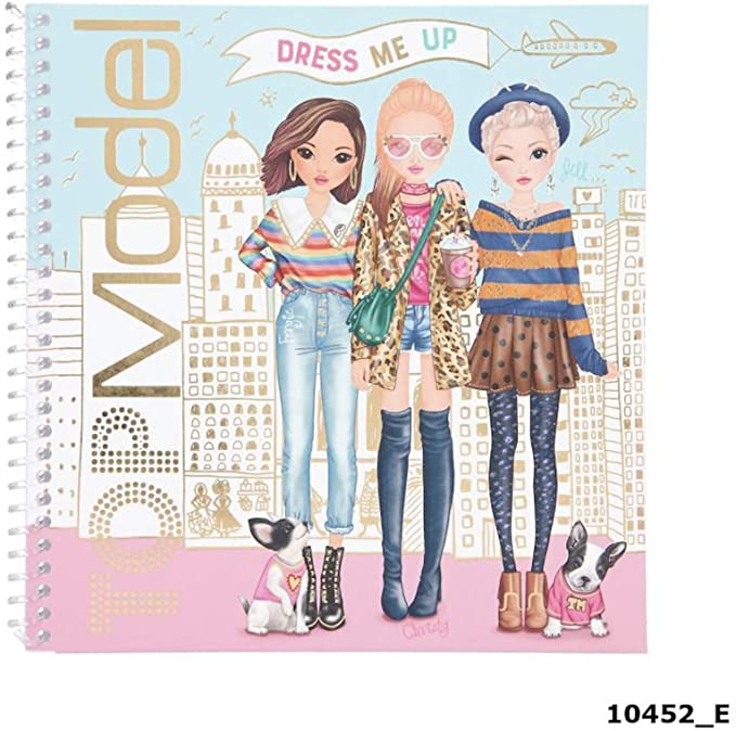 Top Model Dress Me Up Stickerbook – Bambola Toymaster