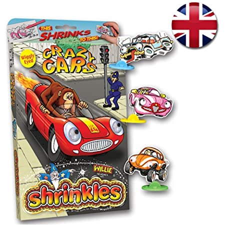 Shrinkles Crazy Cars