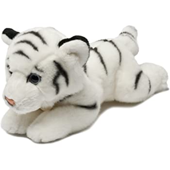 Keel Toys 47cm Signature Cuddle Wild White Tiger