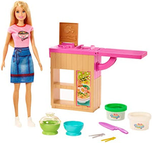 Barbie Dough Noodle Maker Playset