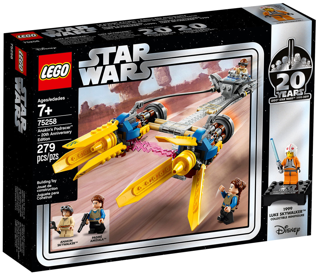LEGO Star Wars 75258 Anakins Podracer – 20th Anniversary Edition