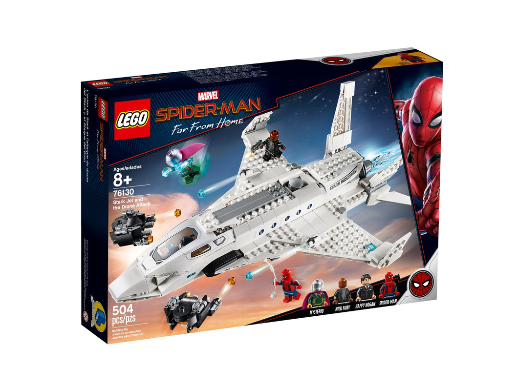 LEGO Spider-Man 76130 Stark Jet and the Drone Attack