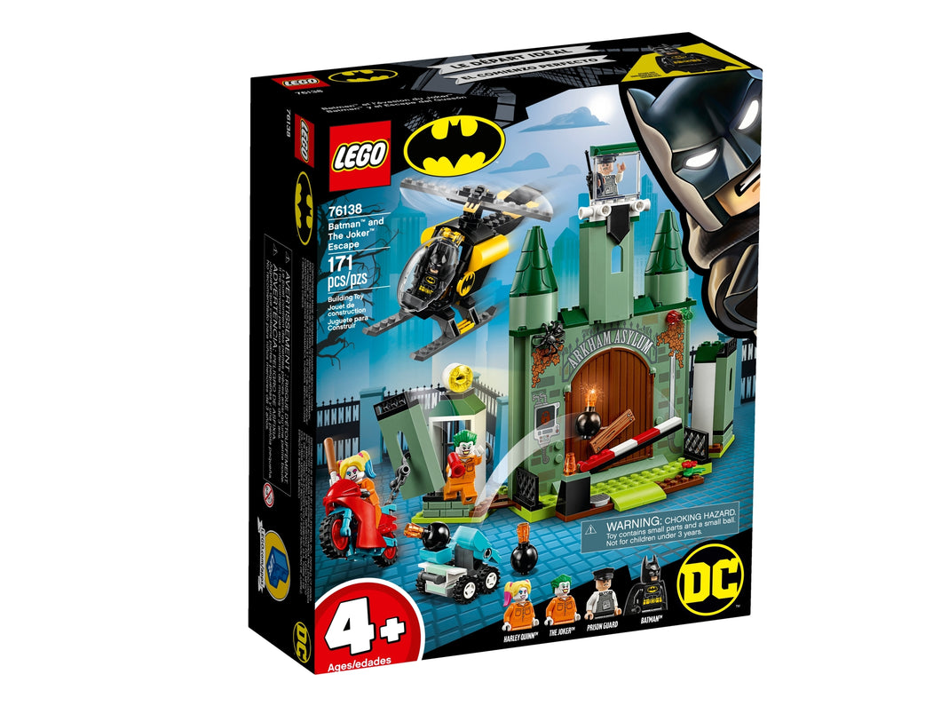 LEGO Super Heroes DC Batman 76138 Batman and The Joker Escape
