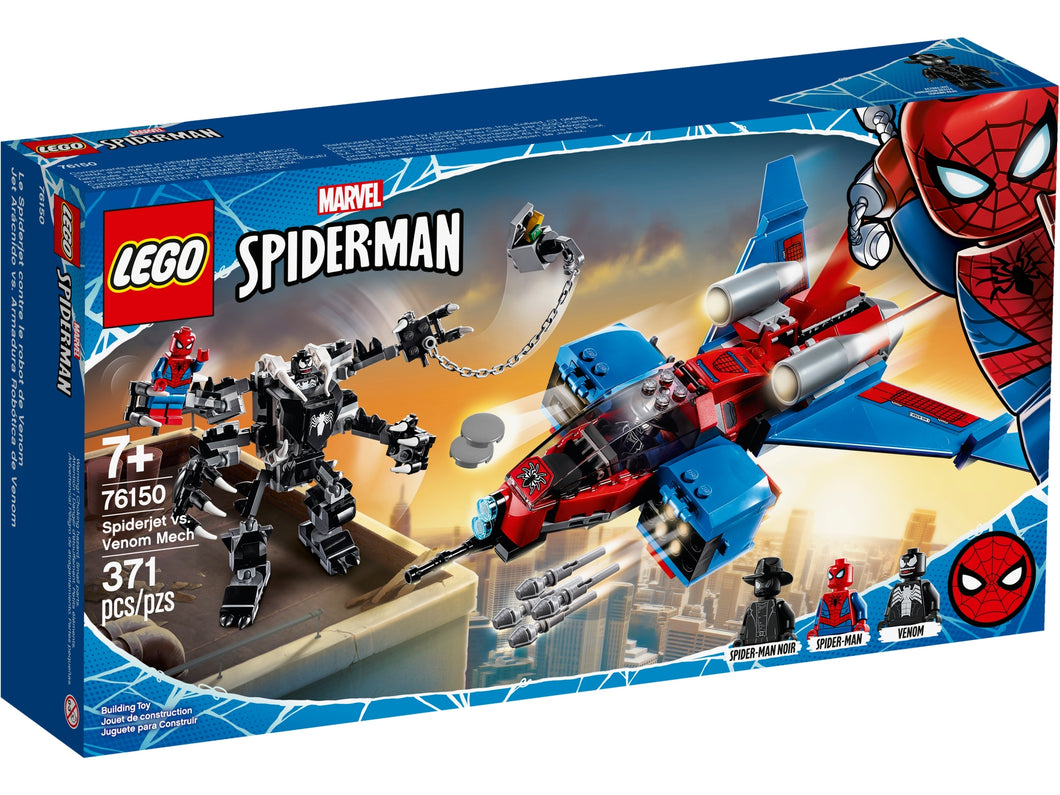 LEGO Spider-Man 76150 Spiderjet vs Venom Mech