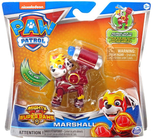 PAW Patrol Mighty Pups Super Paws Marshall Figure