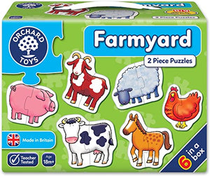 Orchard 2pc Puzzles Farmyard