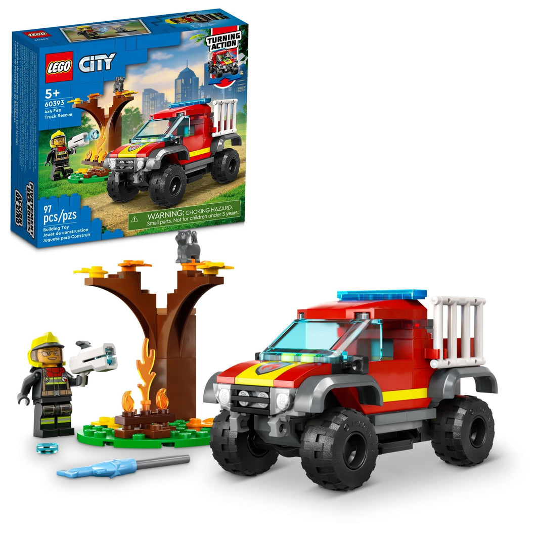 Lego City 60393 4x4 Fire Truck Rescue