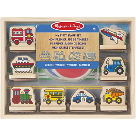 Melissa & Doug My First Stamp Set - Vehicles