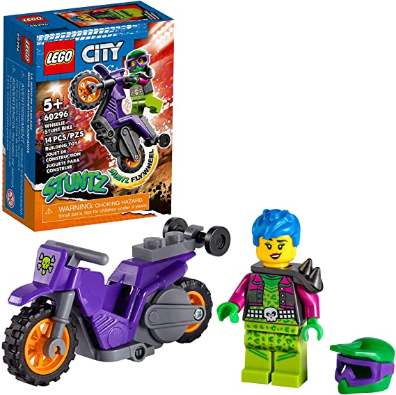 Lego City Stuntz 60296 Wheelie Stunt Bike