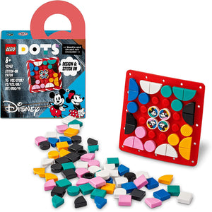 LEGO DOTS 41963 Mickey Mouse & Minnie Mouse Stitch-On Patch