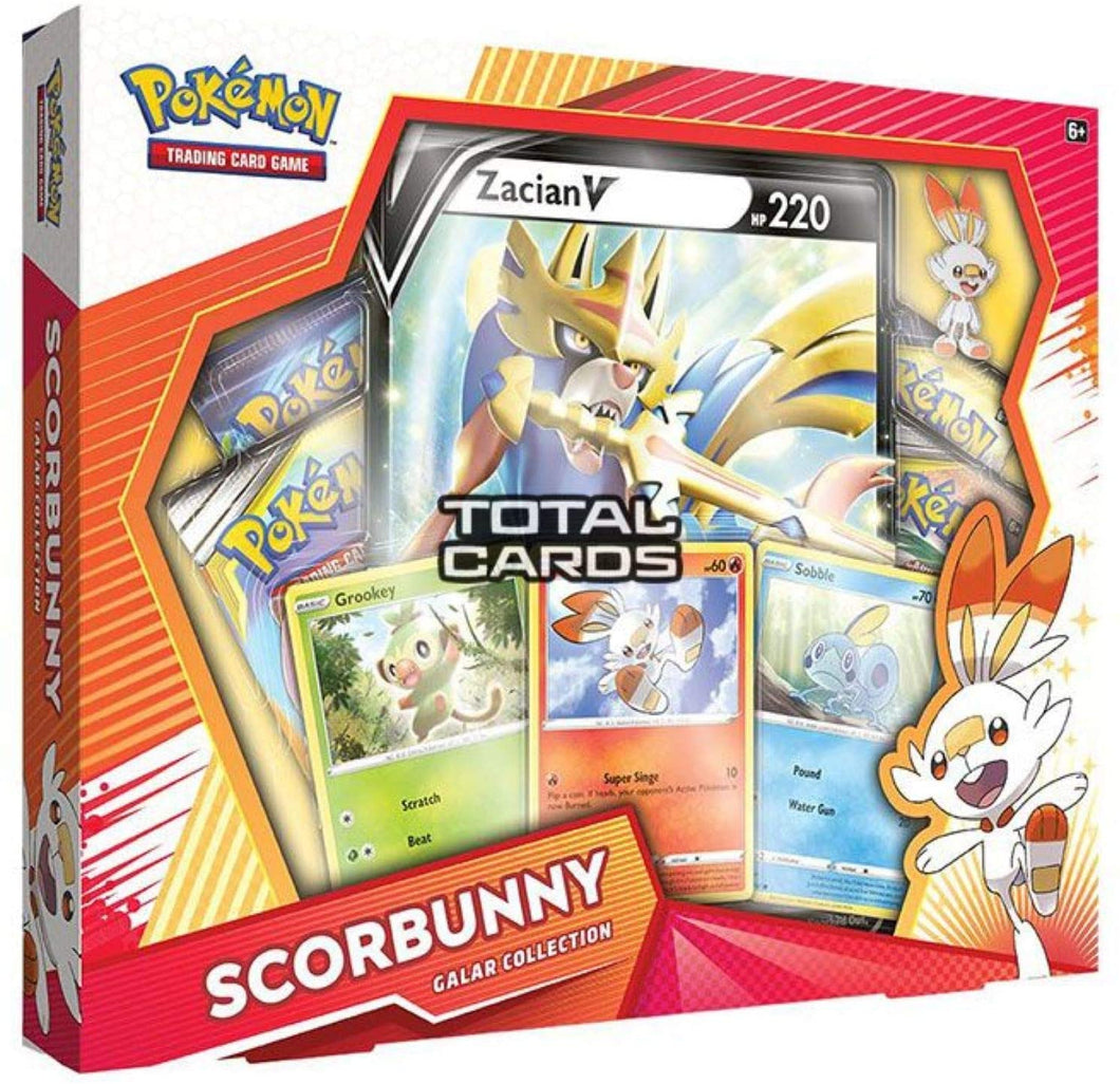 Scorbunny Galar Collection Pin Box