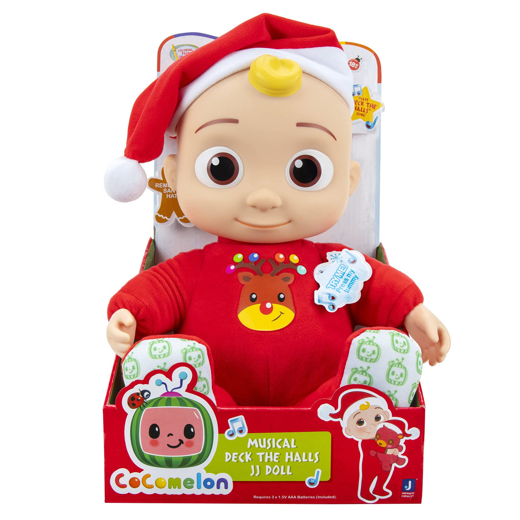 Cocomelon Musical Deck The Halls JJ Doll