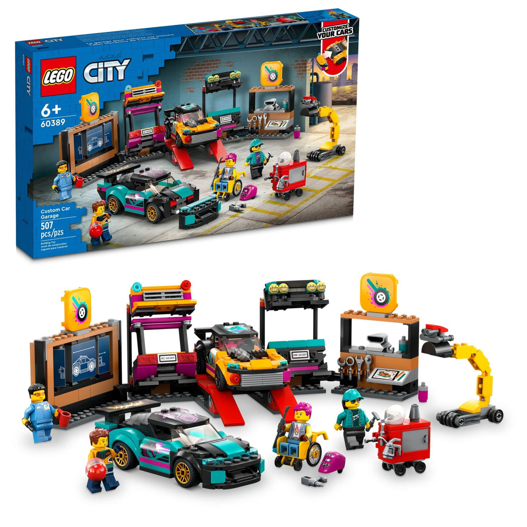 LEGO City 60389 Custom Car Garage