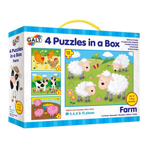 Galt Farm Puzzle 4 in a box