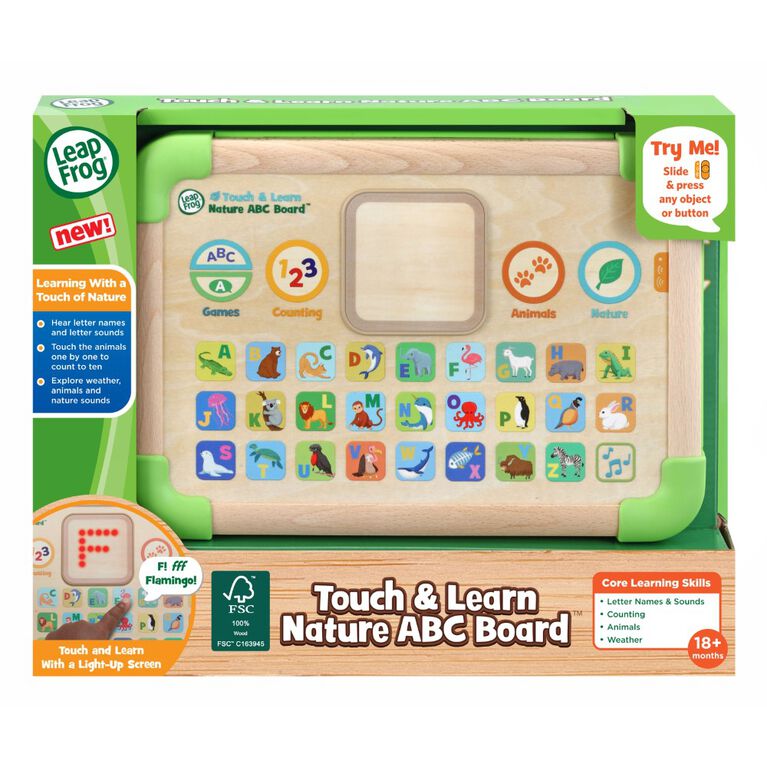 Leapfrog Touch & Learn Nature ABC Board