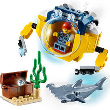 Load image into Gallery viewer, LEGO City Oceans 60263 Ocean Mini-Submarine
