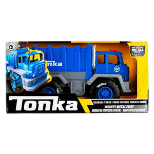Tonka Blue Garbage Truck Mighty Metal Fleet