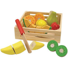 Load image into Gallery viewer, Melissa and Doug Wooden Cutting Fruit
