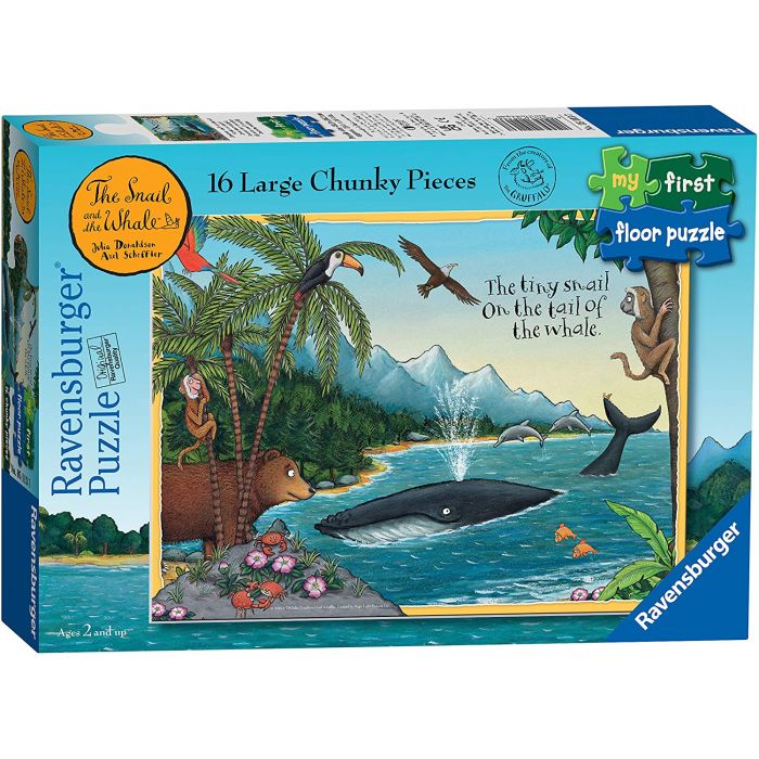 My First Floor Puzzle The Snail & The Whale 16pc