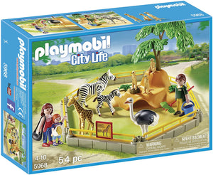 Playmobil City Life 5968 Wild Animal Zoo Enclosure