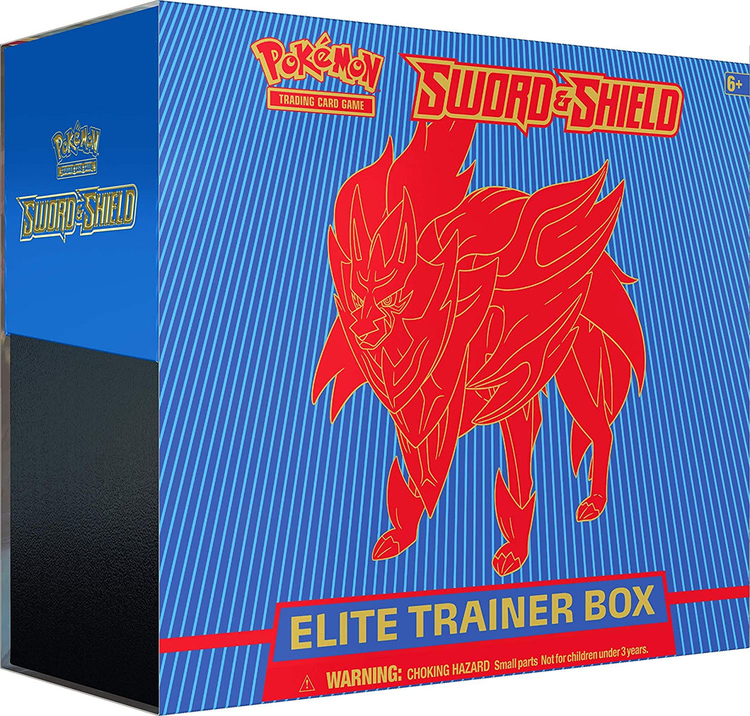 Sword and Shield Elite Trainer Box Blue