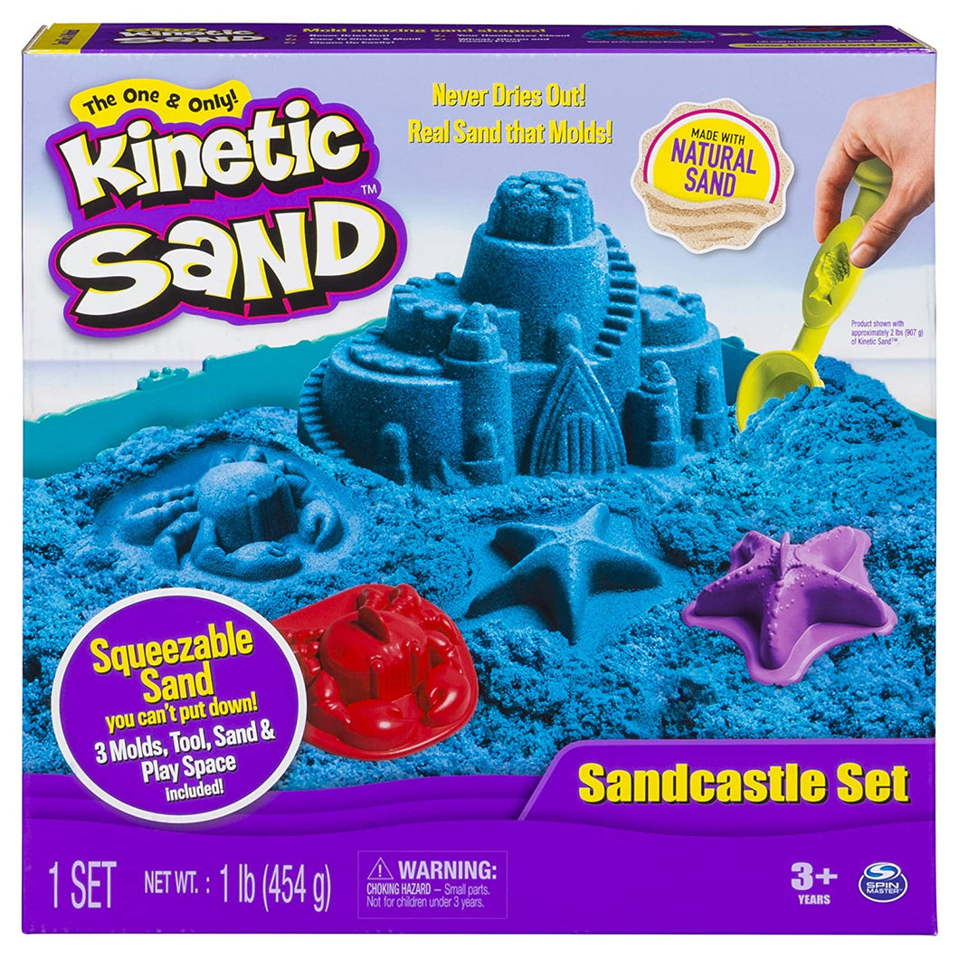 Kinetic Sand Sandcastle Set Blue