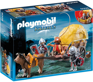 Playmobil Knights 6005 Hawk Knights` with Camouflage Wagon
