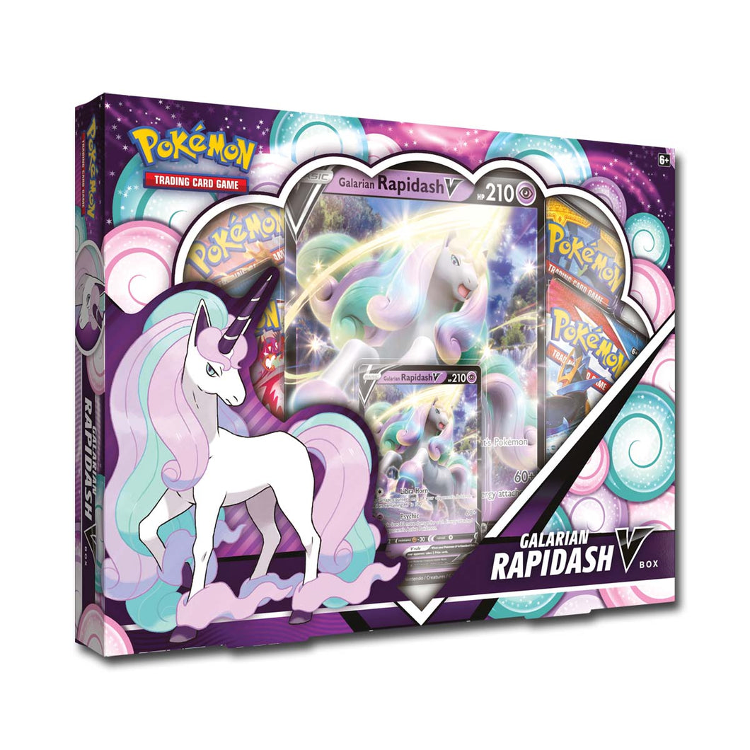 Pokemon TCG Galarian Rapidash V Box