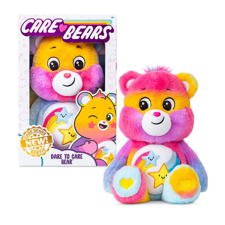 Large Care Bear Plush - Dare To Care Bear