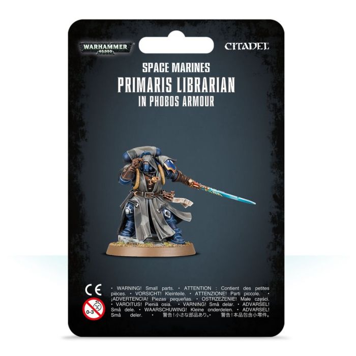Space Marines Primaris Librarian in Phobos Armour 48-67