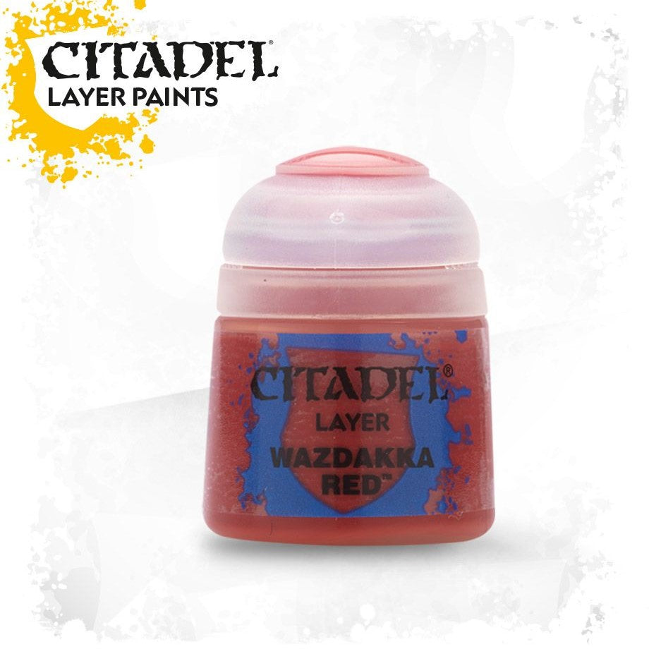 Citadel Paint - Layer - Wazdakka Red 22-07
