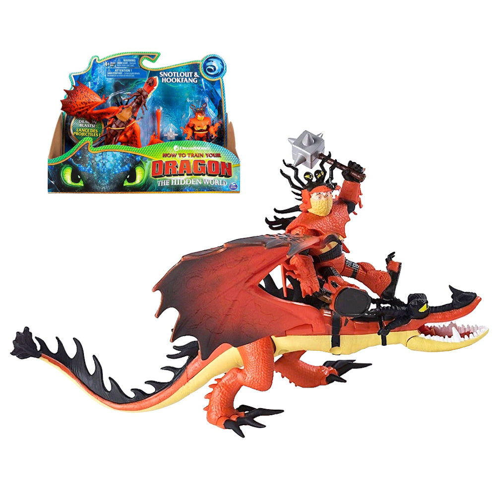 How To Train Your Dragon - Snotlout & Hookfang
