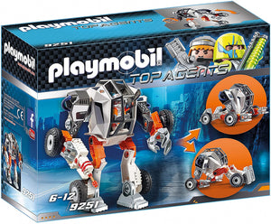 Playmobil Top Agents 9251 TEC's Robot with Transforming Function