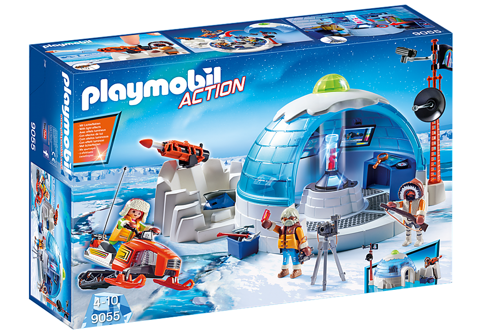 Playmobil Action 9055 Arctic Expedition Headquarters
