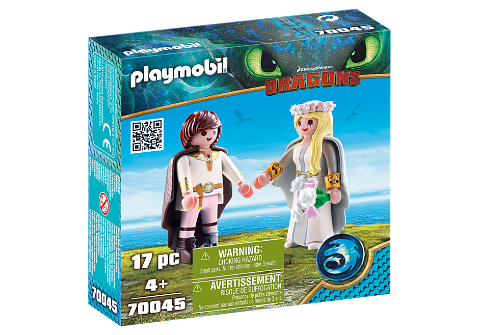 Playmobil Dragons 70045 Astrid and Hiccup