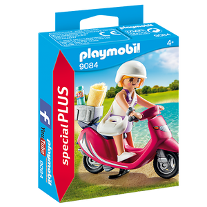Playmobil 9084 Beachgoer With Scooter