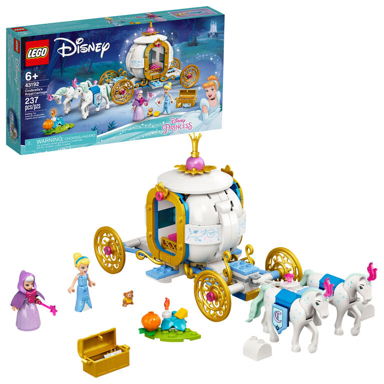 LEGO Disney Princess 43192 Cinderella's Royal Carriage