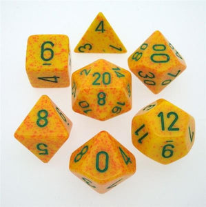 Speckled Lotus Polyhedral 7 Die Set