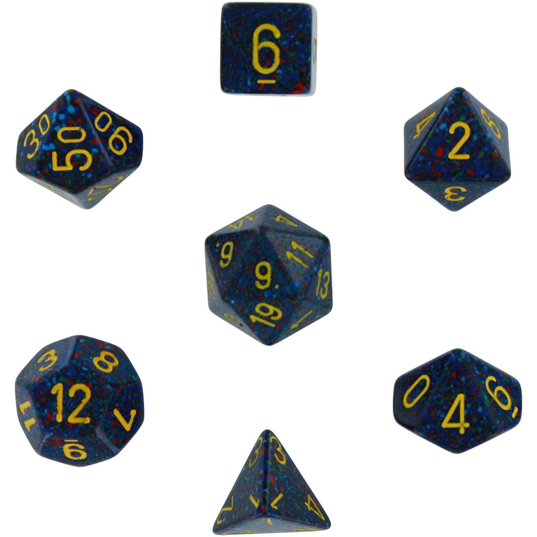 Speckled Twilight Polyhedral 7 Die Set
