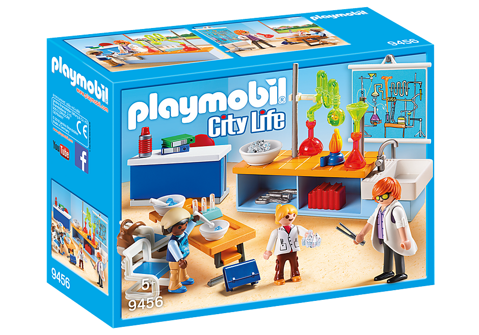 Playmobil City Life 9456 Chemistry Class