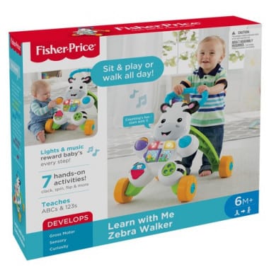 FisherPrice Learn with Me Zebra Walker