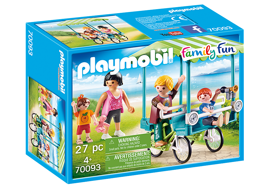 Playmobil Family Fun 70093 Family Bicycle